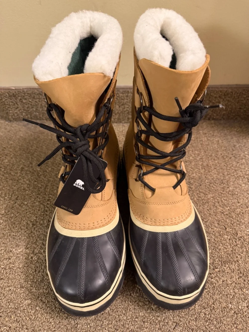 Sorel Caribou Waterproof Winter Snow Boots Men’s Size 11 NWT No Box